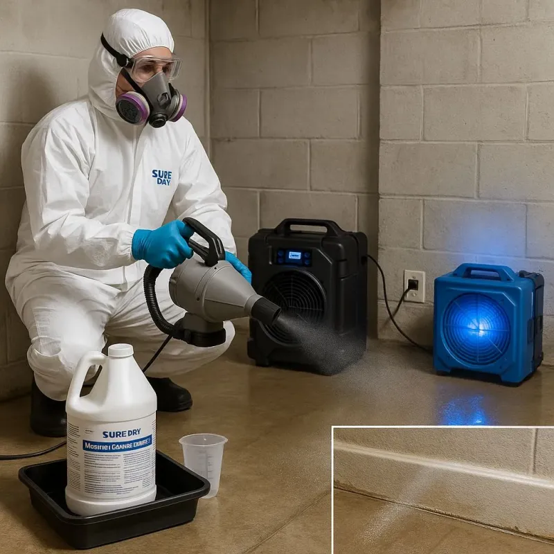 Sanitization and Odor Removal process in Nickerson, KS