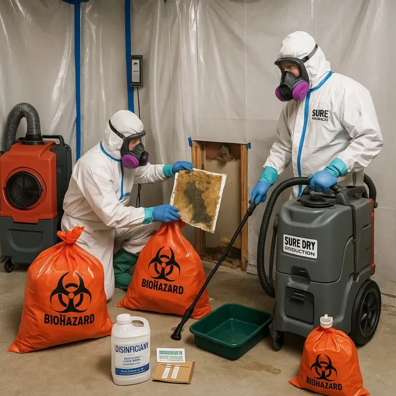 Contaminated Water Handling Protocols process in Nickerson, KS