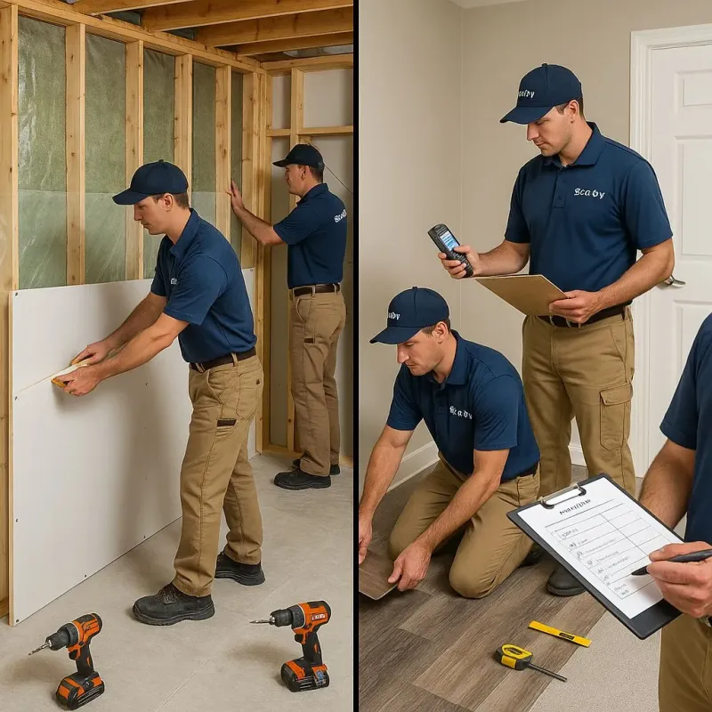 Repairs and Reconstruction process in Nickerson, KS