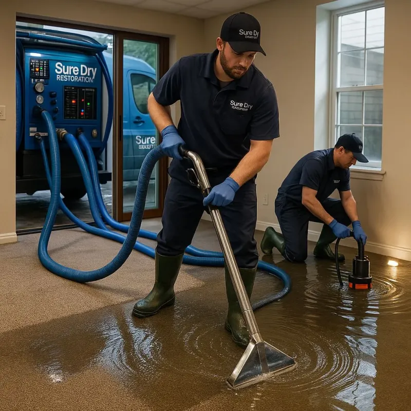 Water Extraction and Removal process in Nickerson, KS